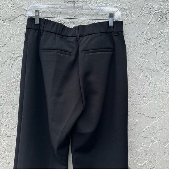 J JILL Pants Women 6 Straight Leg Office Work Black Minimalist - Picture 9 of 11